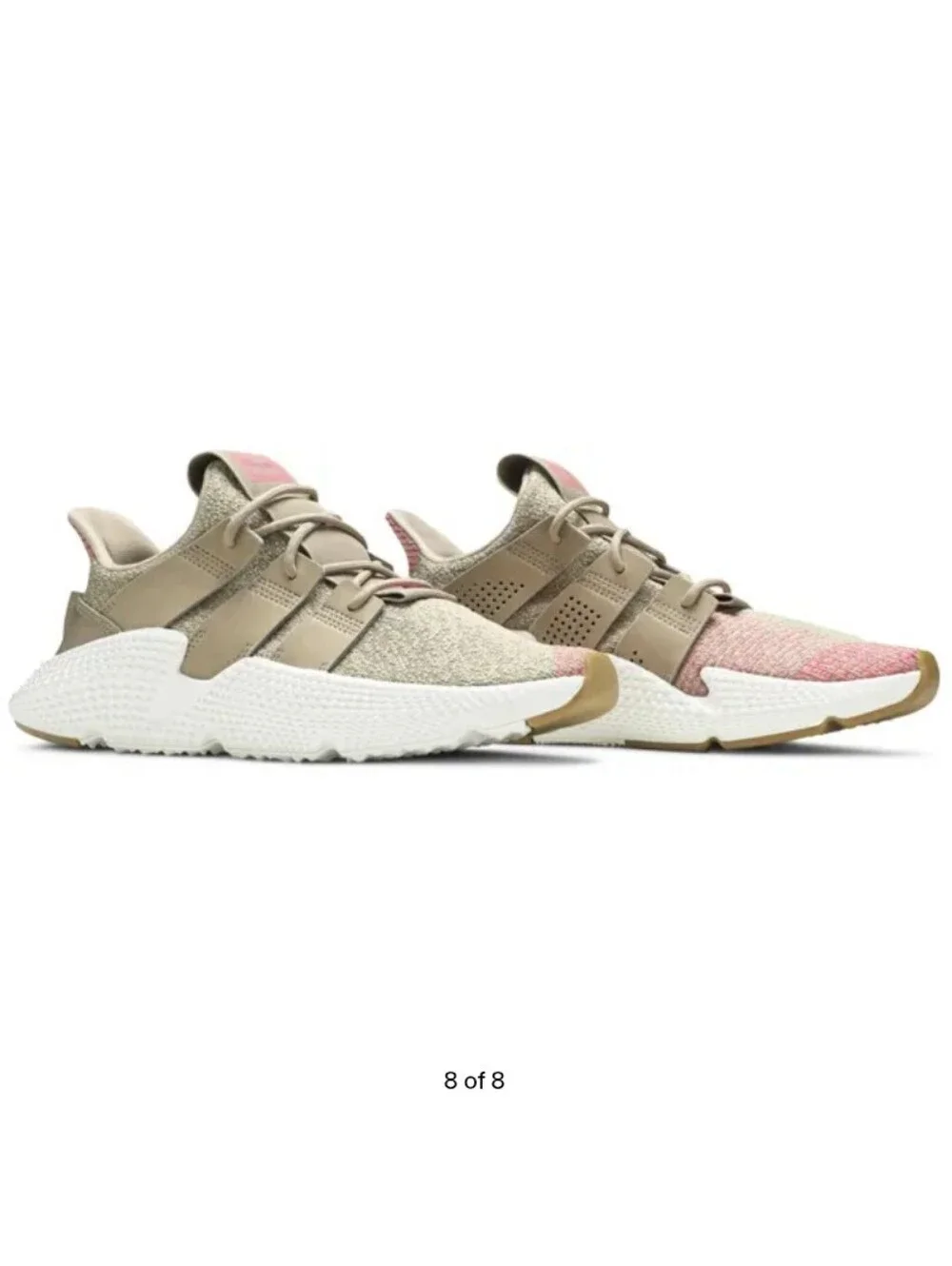 adidas Prophere Trace 2018 In Khaki And Chalk Pink Mens Size 13